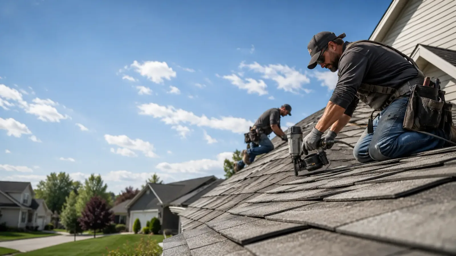 Storm Damage Roof Repair in Paloma, IL near me